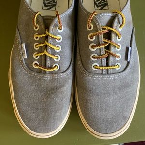 Vans for J. Crew washed canvas authentic sneakers